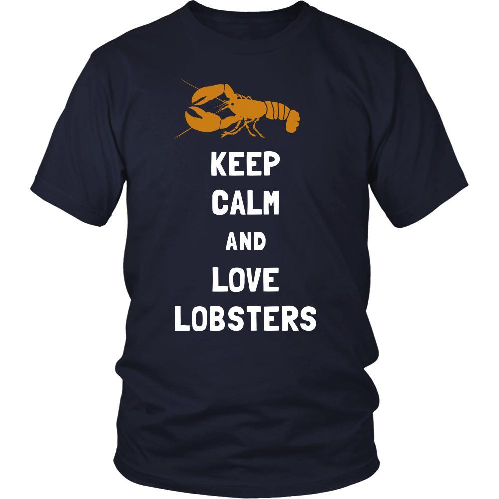 Lobster Shirt - Keep Calm - Animal Lover Gift-T-shirt-Teelime | shirts-hoodies-mugs