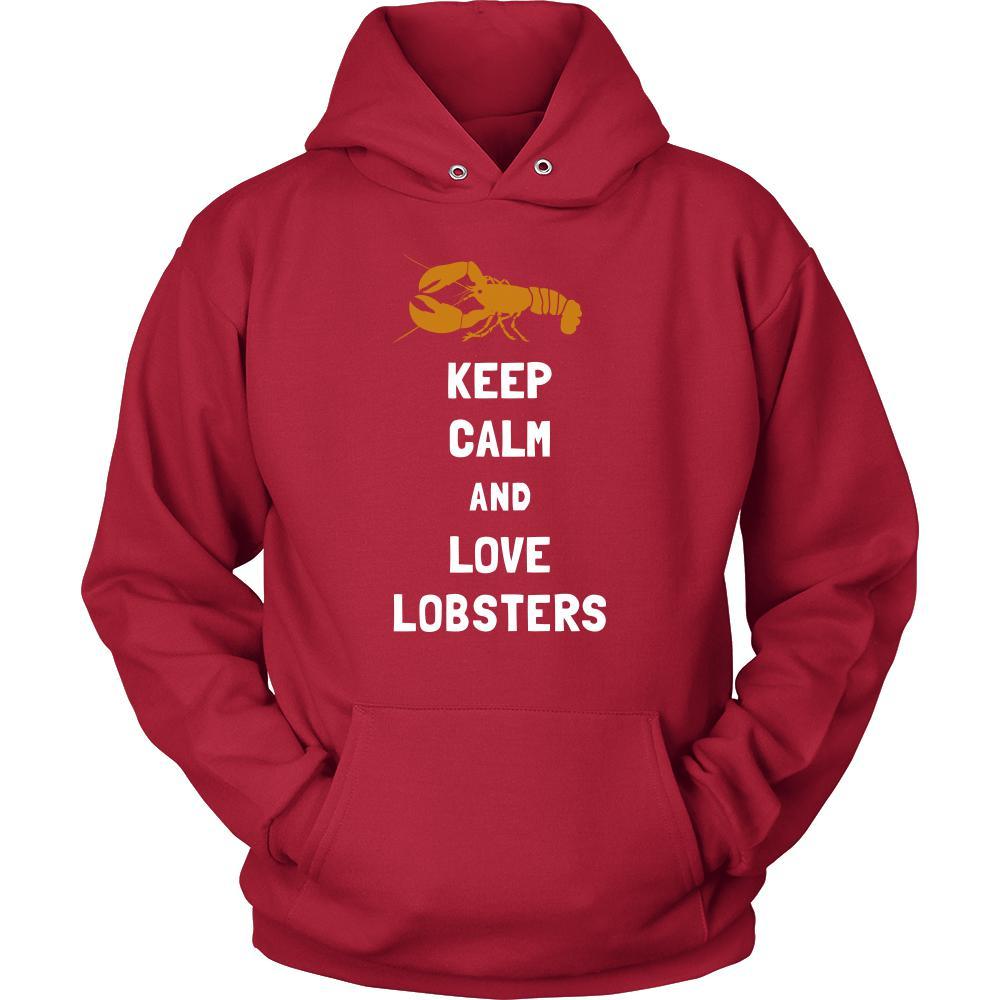 Lobster Shirt - Keep Calm - Animal Lover Gift-T-shirt-Teelime | shirts-hoodies-mugs