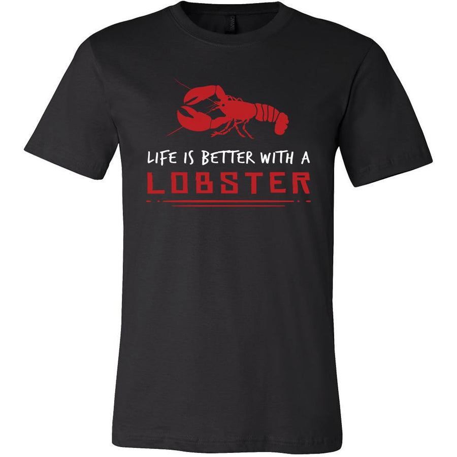Lobster Shirt - Life is Better - Animal Lover Gift-T-shirt-Teelime | shirts-hoodies-mugs