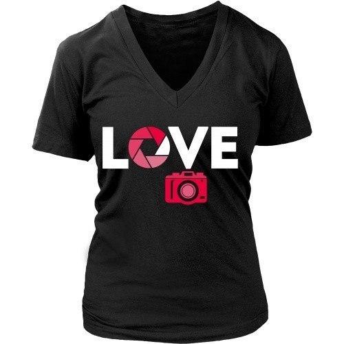 Love Photography T Shirt-T-shirt-Teelime | shirts-hoodies-mugs