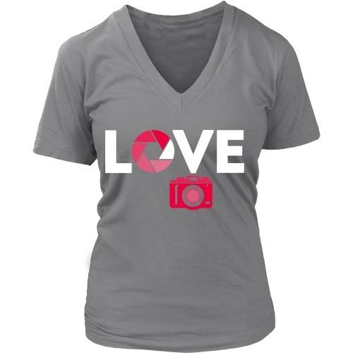 Love Photography T Shirt-T-shirt-Teelime | shirts-hoodies-mugs