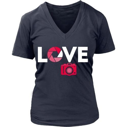 Love Photography T Shirt-T-shirt-Teelime | shirts-hoodies-mugs