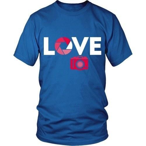 Love Photography T Shirt-T-shirt-Teelime | shirts-hoodies-mugs