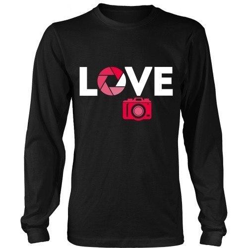 Love Photography T Shirt-T-shirt-Teelime | shirts-hoodies-mugs