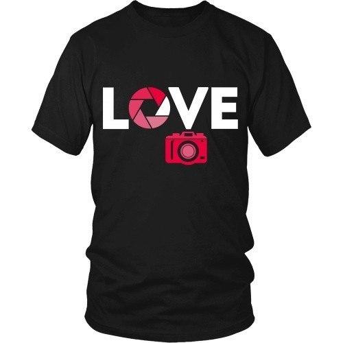 Love Photography T Shirt-T-shirt-Teelime | shirts-hoodies-mugs