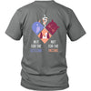 Love Veterinary in left pocket & In it for the income outcome Custom Design-T-shirt-Teelime | shirts-hoodies-mugs