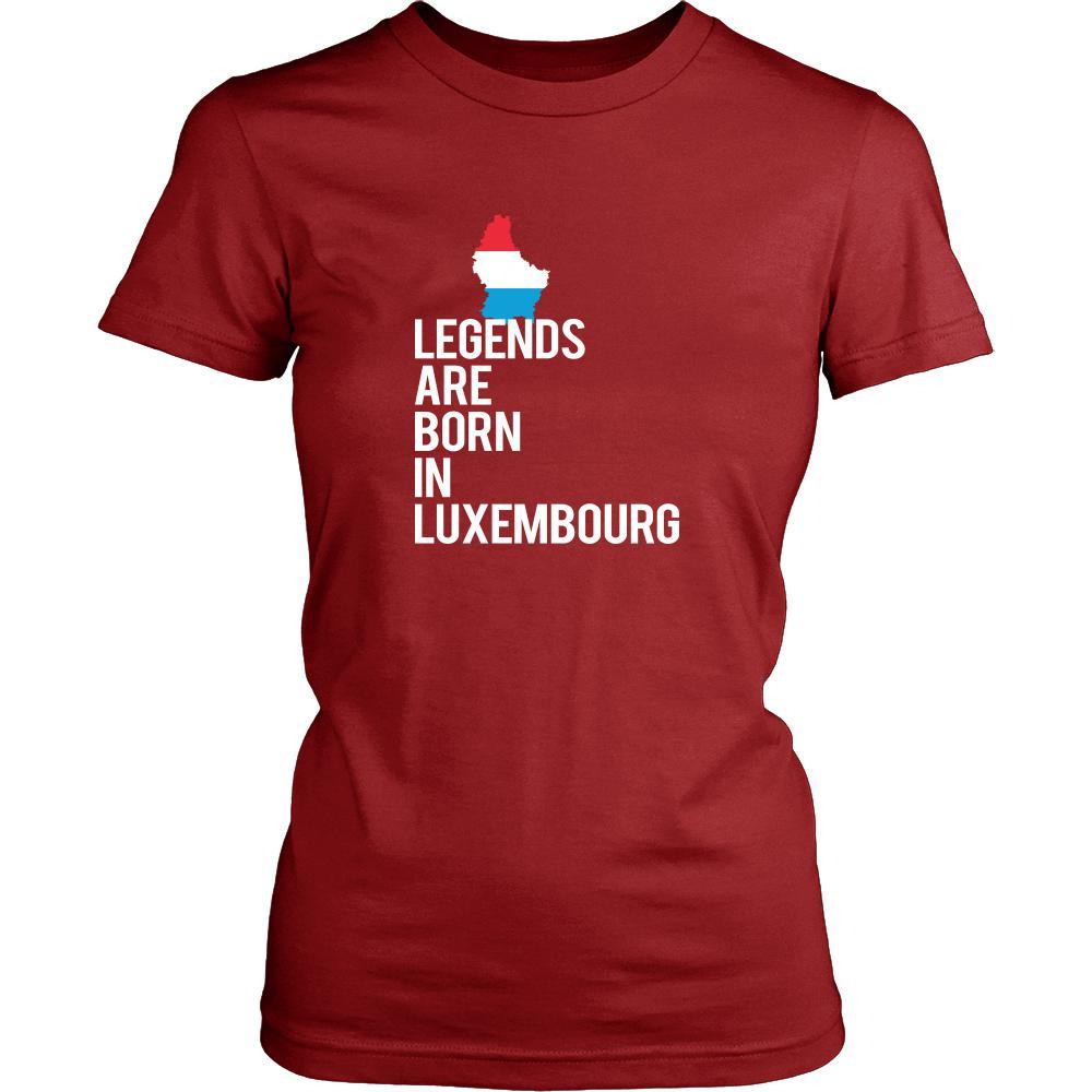 Luxembourg Shirt - Legends are born in Luxembourg - National Heritage Gift-T-shirt-Teelime | shirts-hoodies-mugs