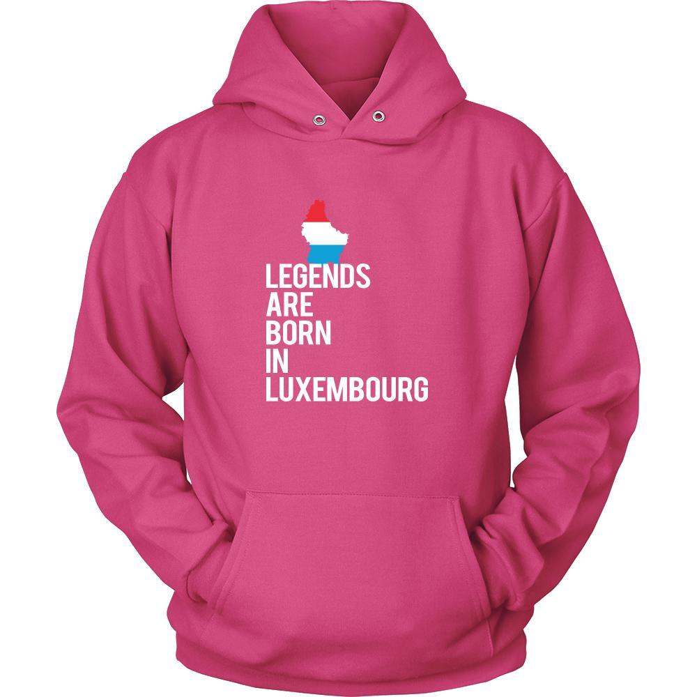 Luxembourg Shirt - Legends are born in Luxembourg - National Heritage Gift-T-shirt-Teelime | shirts-hoodies-mugs