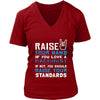 Machinist Shirt - Raise your hand if you love Machinist, if not raise your standards - Profession Gift-T-shirt-Teelime | shirts-hoodies-mugs