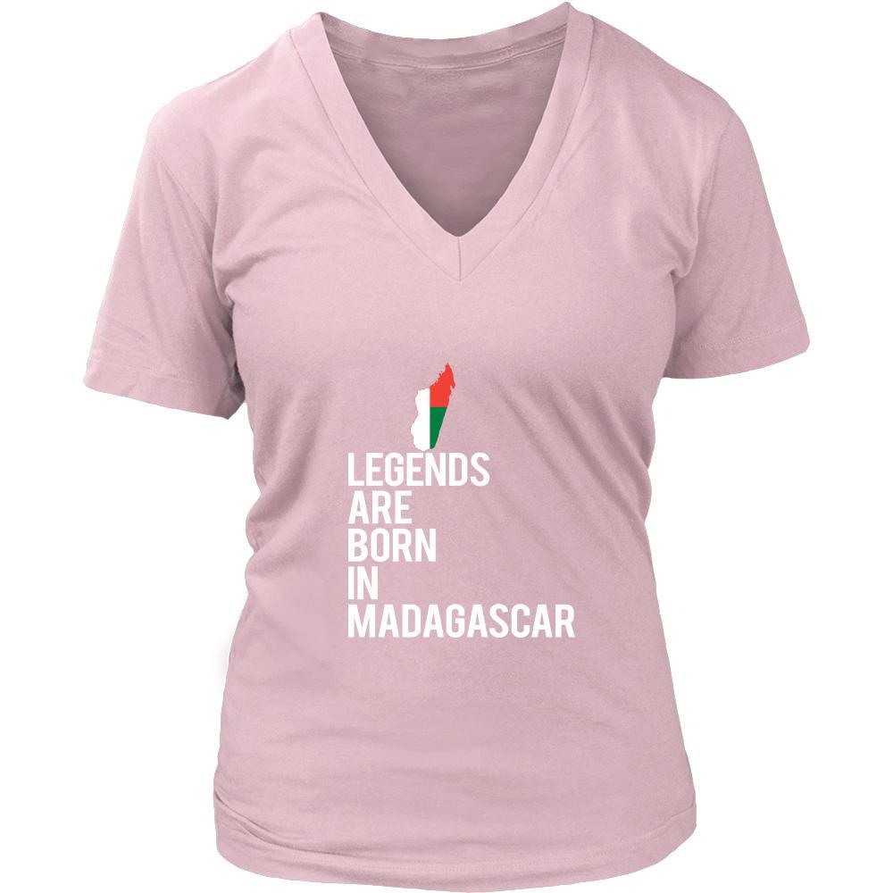 Madagascar Shirt - Legends are born in Madagascar - National Heritage Gift-T-shirt-Teelime | shirts-hoodies-mugs