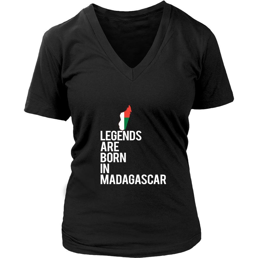 Madagascar Shirt - Legends are born in Madagascar - National Heritage Gift-T-shirt-Teelime | shirts-hoodies-mugs