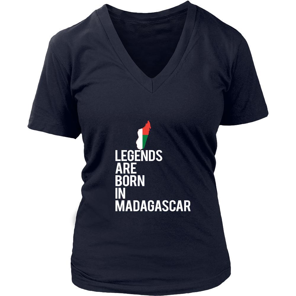 Madagascar Shirt - Legends are born in Madagascar - National Heritage Gift-T-shirt-Teelime | shirts-hoodies-mugs