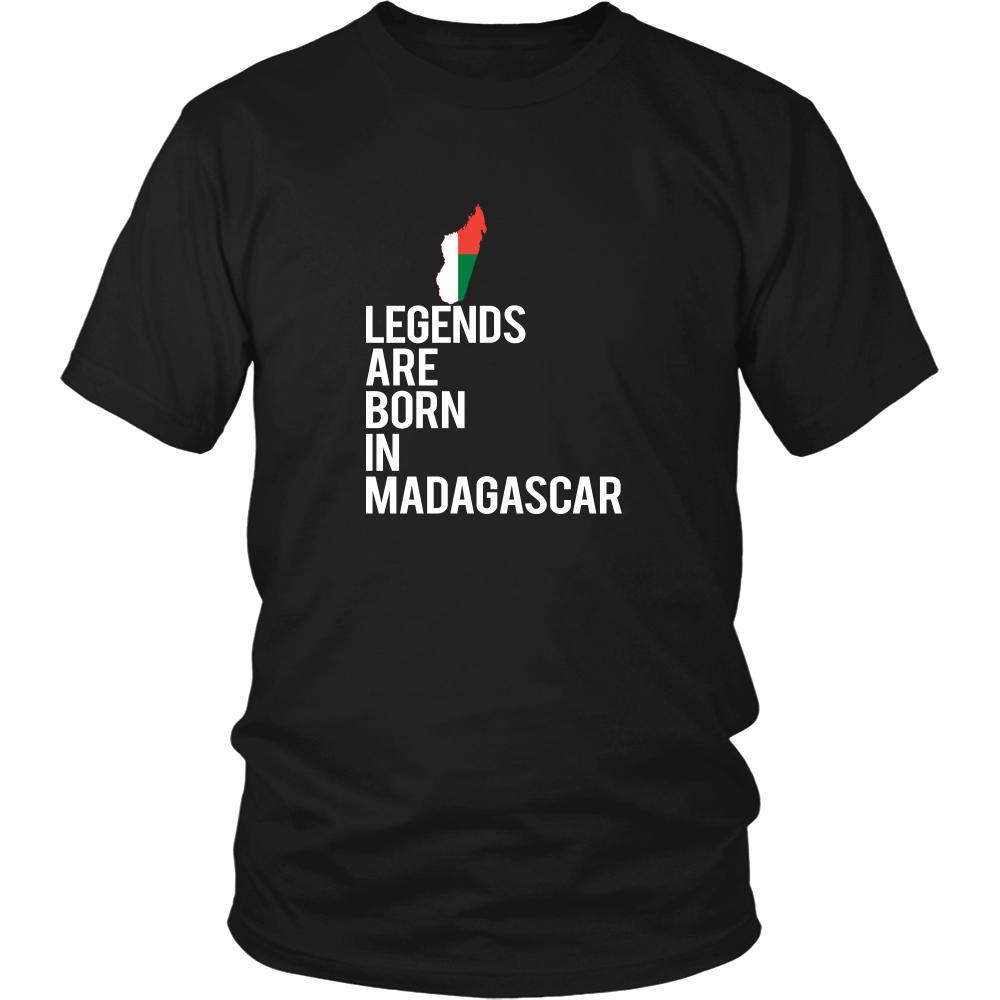 Madagascar Shirt - Legends are born in Madagascar - National Heritage Gift-T-shirt-Teelime | shirts-hoodies-mugs