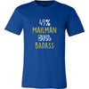 Mailman Shirt - 49% Mailman 51% Badass Profession-T-shirt-Teelime | shirts-hoodies-mugs