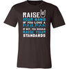 Mailman Shirt - Raise your hand if you love Mailman, if not raise your standards - Profession Gift-T-shirt-Teelime | shirts-hoodies-mugs
