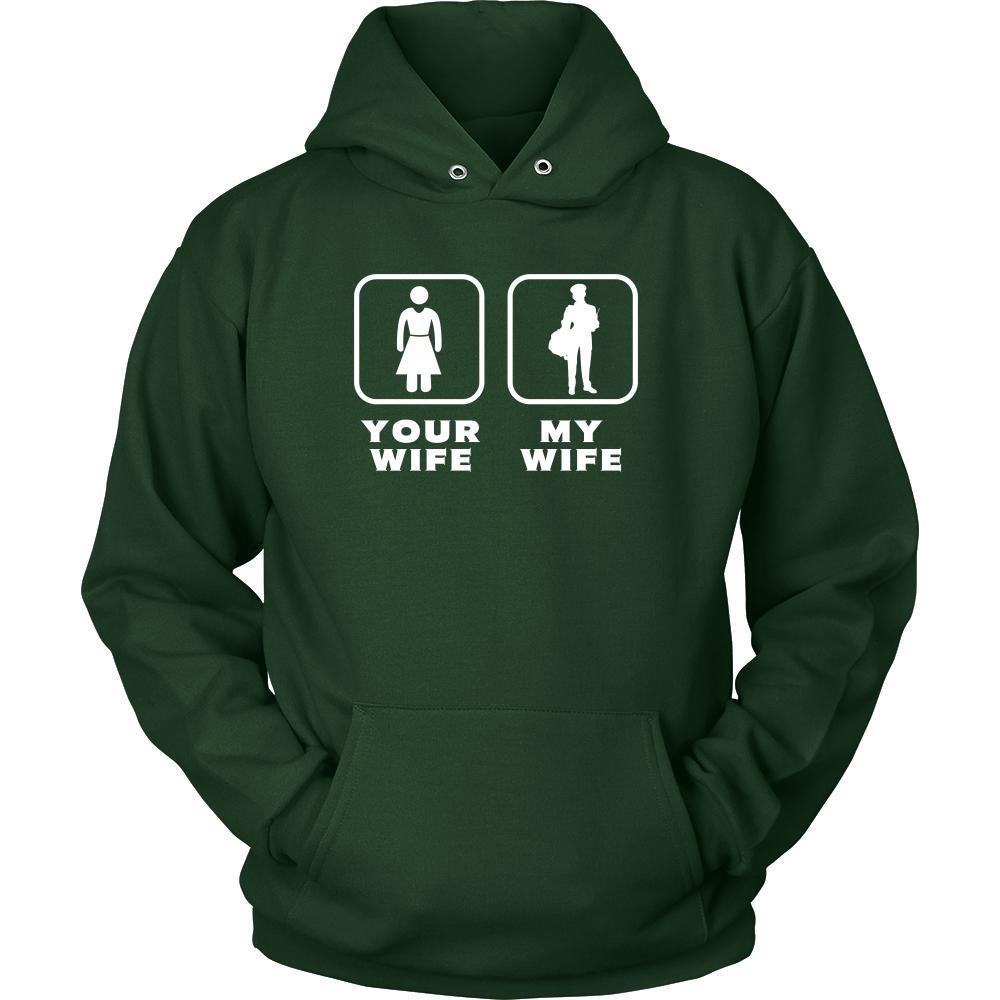 Mailman/Mail carrier - Your wife My wife - Father's Day Profession/Job Shirt-T-shirt-Teelime | shirts-hoodies-mugs