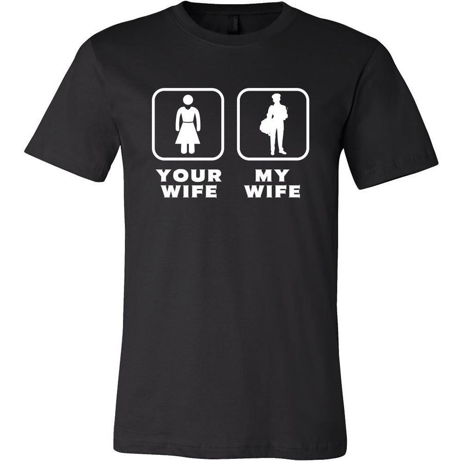 Mailman/Mail carrier - Your wife My wife - Father's Day Profession/Job Shirt-T-shirt-Teelime | shirts-hoodies-mugs