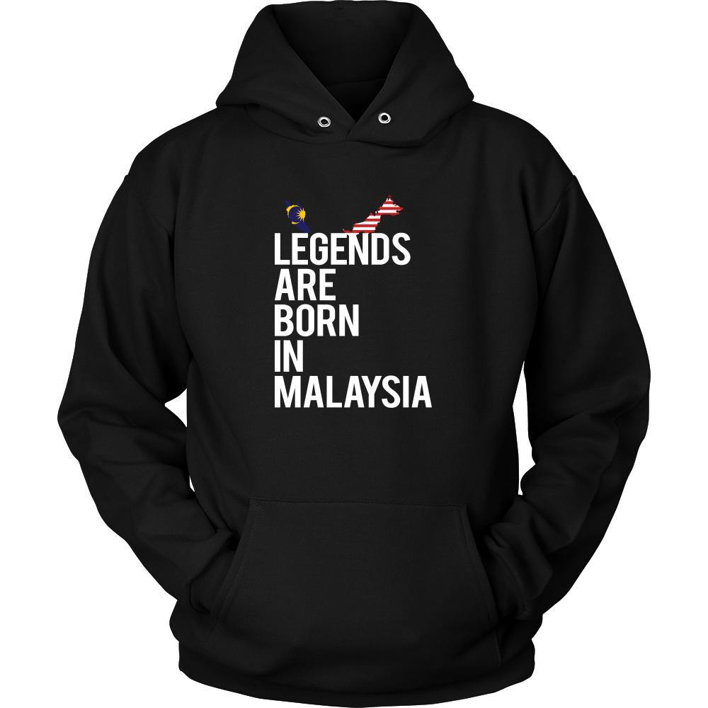 Malaysia Shirt - Legends are born in Malaysia - National Heritage Gift-T-shirt-Teelime | shirts-hoodies-mugs