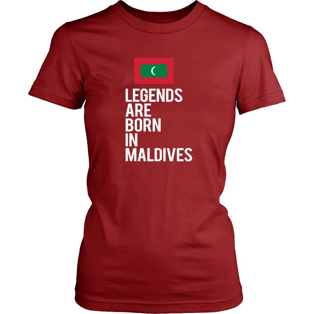 Maldives Shirt - Legends are born in Maldives - National Heritage Gift-T-shirt-Teelime | shirts-hoodies-mugs