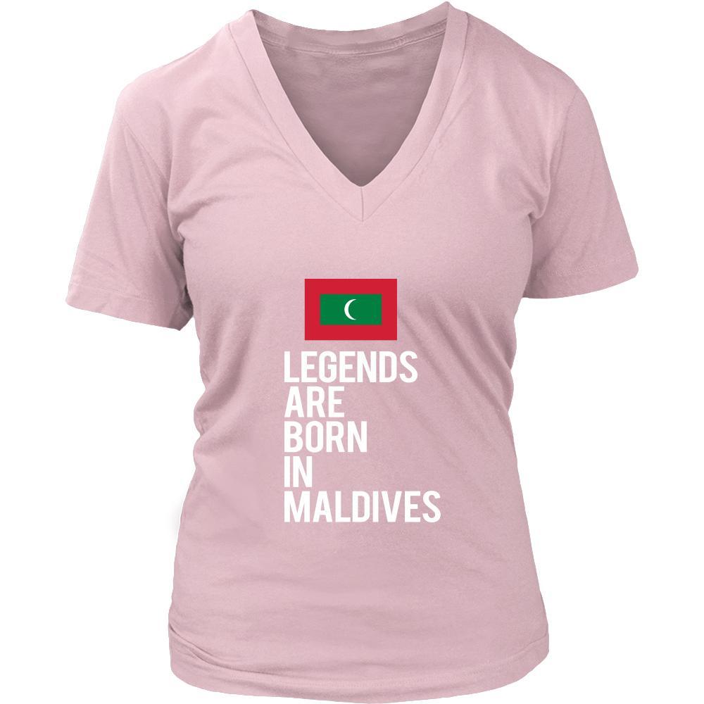 Maldives Shirt - Legends are born in Maldives - National Heritage Gift-T-shirt-Teelime | shirts-hoodies-mugs
