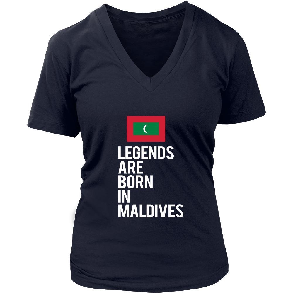 Maldives Shirt - Legends are born in Maldives - National Heritage Gift-T-shirt-Teelime | shirts-hoodies-mugs