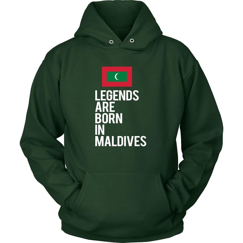 Maldives Shirt - Legends are born in Maldives - National Heritage Gift-T-shirt-Teelime | shirts-hoodies-mugs