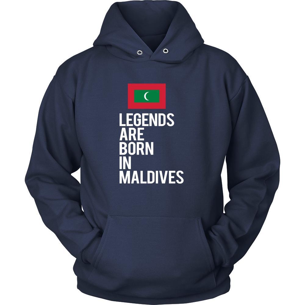 Maldives Shirt - Legends are born in Maldives - National Heritage Gift-T-shirt-Teelime | shirts-hoodies-mugs