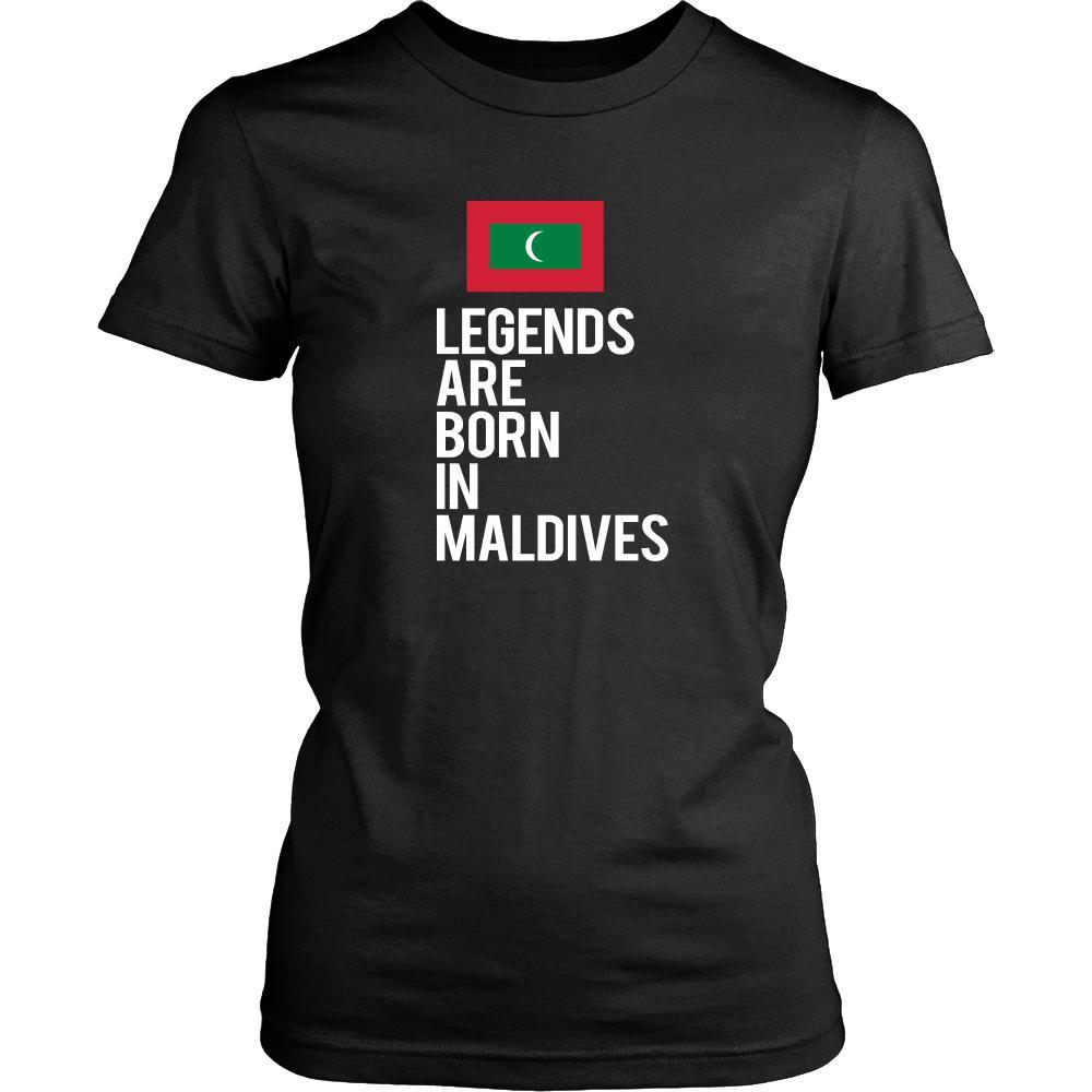 Maldives Shirt - Legends are born in Maldives - National Heritage Gift-T-shirt-Teelime | shirts-hoodies-mugs
