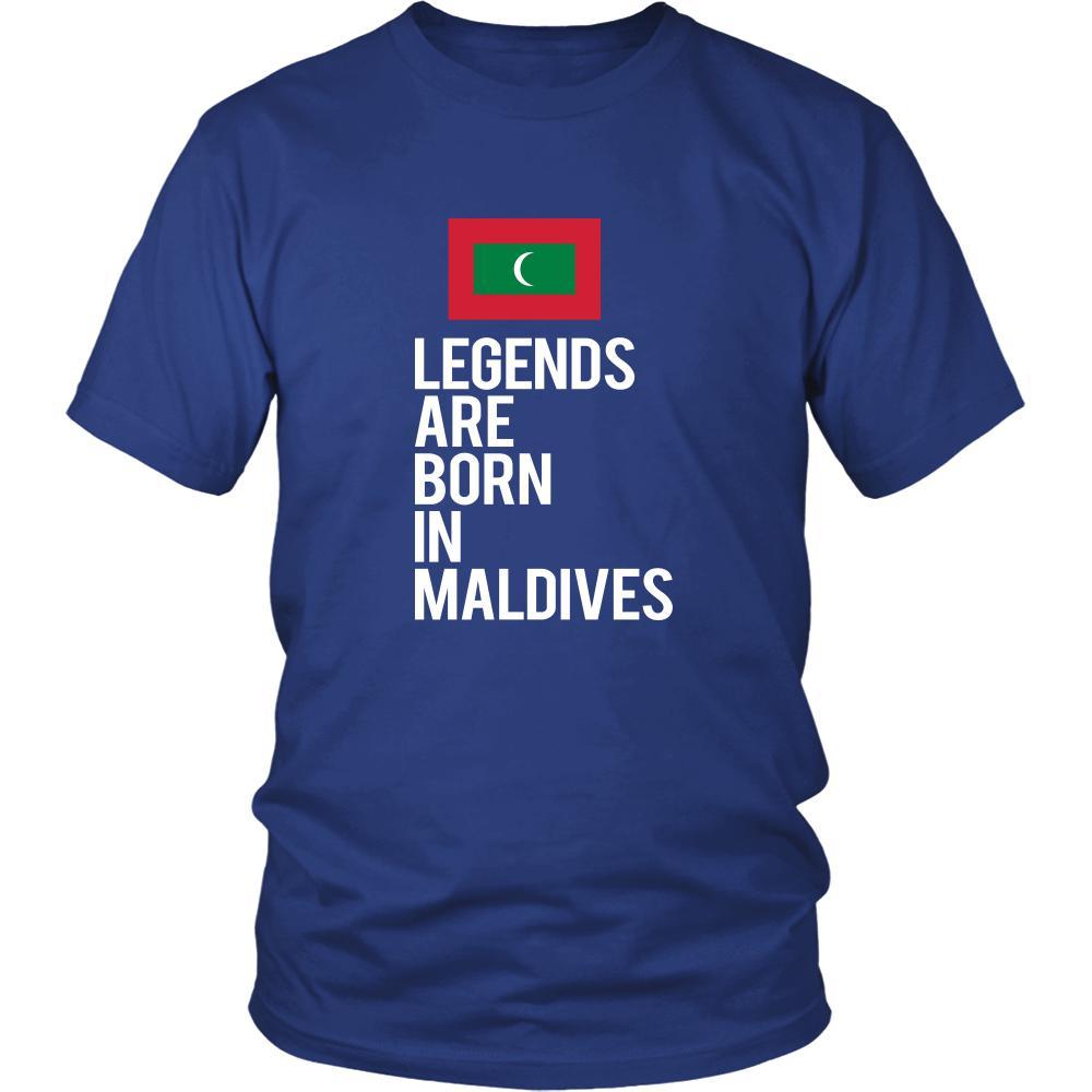 Maldives Shirt - Legends are born in Maldives - National Heritage Gift-T-shirt-Teelime | shirts-hoodies-mugs