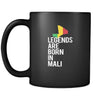 Mali Legends are born in Mali 11oz Black Mug-Drinkware-Teelime | shirts-hoodies-mugs