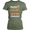 Management Analyst Shirt - Raise your hand if you love Management Analyst, if not raise your standards - Profession Gift-T-shirt-Teelime | shirts-hoodies-mugs