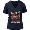 Management Analyst Shirt - Raise your hand if you love Management Analyst, if not raise your standards - Profession Gift-T-shirt-Teelime | shirts-hoodies-mugs