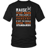 Management Analyst Shirt - Raise your hand if you love Management Analyst, if not raise your standards - Profession Gift-T-shirt-Teelime | shirts-hoodies-mugs