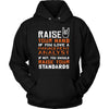 Management Analyst Shirt - Raise your hand if you love Management Analyst, if not raise your standards - Profession Gift-T-shirt-Teelime | shirts-hoodies-mugs