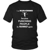 Marathon - I run Marathons because punching people is frowned upon - Sport Shirt-T-shirt-Teelime | shirts-hoodies-mugs