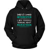 Marathon Shirt - Sorry If I Looked Interested, I think about Marathon - Hobby Gift-T-shirt-Teelime | shirts-hoodies-mugs