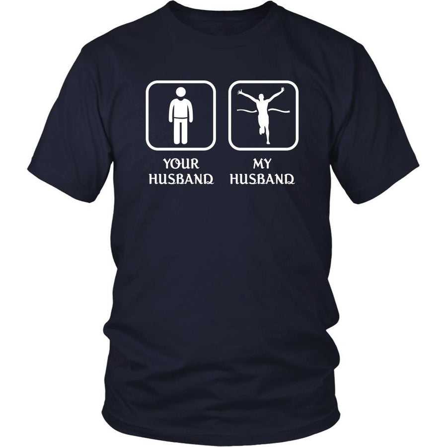 Marathon - Your husband My husband - Mother's Day Sport Shirt-T-shirt-Teelime | shirts-hoodies-mugs