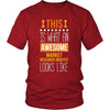 Market Research Analyst Shirt - This is what an awesome Market Research Analyst looks like - Profession Gift-T-shirt-Teelime | shirts-hoodies-mugs