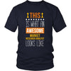 Market Research Analyst Shirt - This is what an awesome Market Research Analyst looks like - Profession Gift-T-shirt-Teelime | shirts-hoodies-mugs