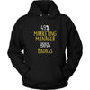 Marketing Manager Shirt - 49% Marketing Manager 51% Badass Profession-T-shirt-Teelime | shirts-hoodies-mugs