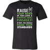 Marketing Manager Shirt - Raise your hand if you love Marketing Manager, if not raise your standards - Profession Gift-T-shirt-Teelime | shirts-hoodies-mugs