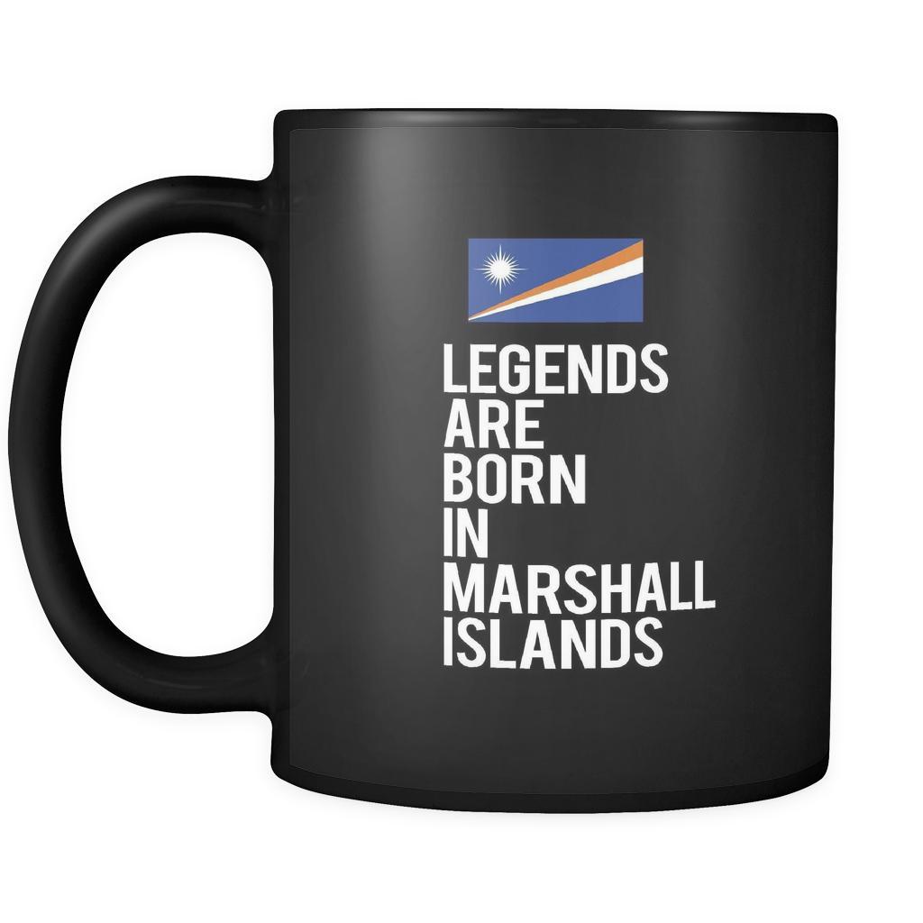Marshall Islands Legends are born in Marshall Islands 11oz Black Mug-Drinkware-Teelime | shirts-hoodies-mugs