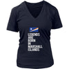 Marshall Islands Shirt - Legends are born in Marshall Islands - National Heritage Gift-T-shirt-Teelime | shirts-hoodies-mugs