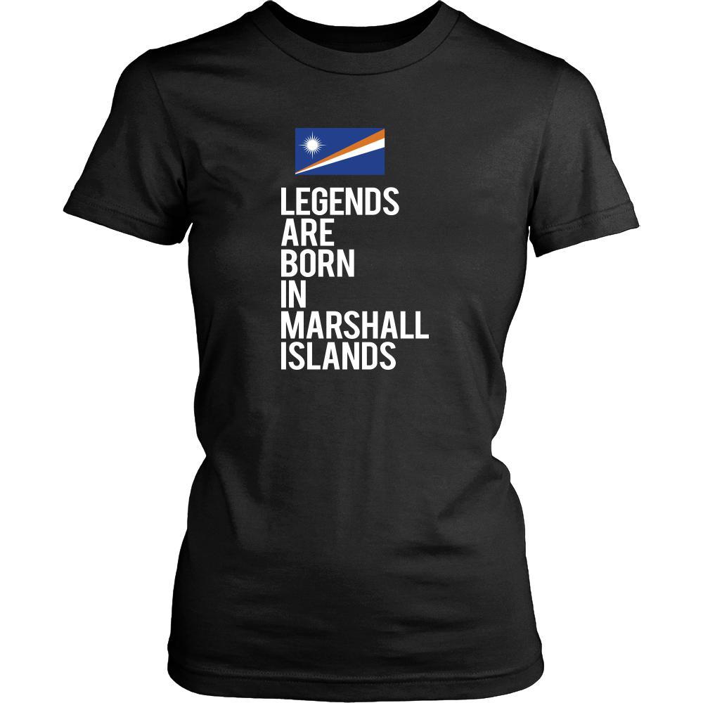 Marshall Islands Shirt - Legends are born in Marshall Islands - National Heritage Gift-T-shirt-Teelime | shirts-hoodies-mugs