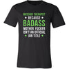 Massage Therapist Shirt - Massage Therapist because badass mother fucker isn't an official job title - Profession Gift-T-shirt-Teelime | shirts-hoodies-mugs