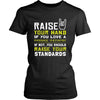 Massage Therapist Shirt - Raise your hand if you love Massage Therapist, if not raise your standards - Profession Gift-T-shirt-Teelime | shirts-hoodies-mugs