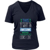 Massage Therapist Shirt - This is what an awesome Massage Therapist looks like - Profession Gift-T-shirt-Teelime | shirts-hoodies-mugs