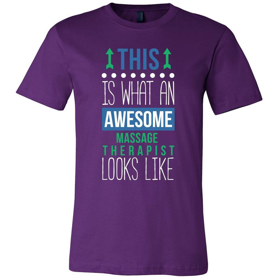 Massage Therapist Shirt - This is what an awesome Massage Therapist looks like - Profession Gift-T-shirt-Teelime | shirts-hoodies-mugs