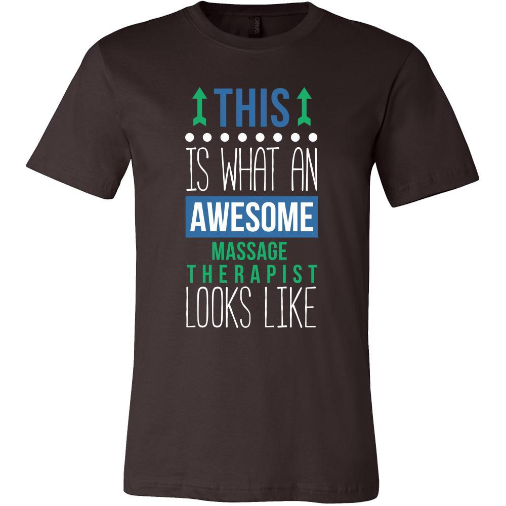 Massage Therapist Shirt - This is what an awesome Massage Therapist looks like - Profession Gift-T-shirt-Teelime | shirts-hoodies-mugs
