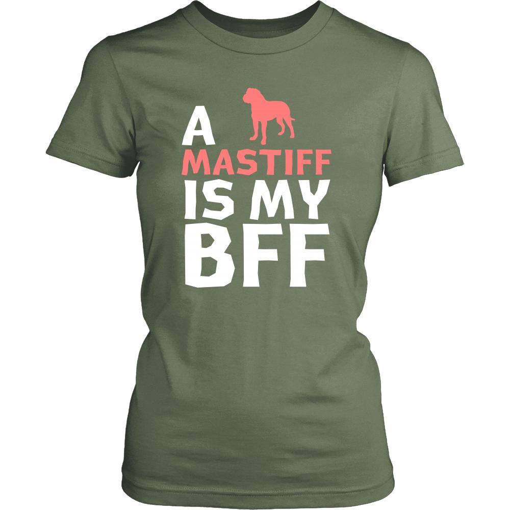 Mastiff Shirt - a Mastiff is my bff- Dog Lover Gift-T-shirt-Teelime | shirts-hoodies-mugs